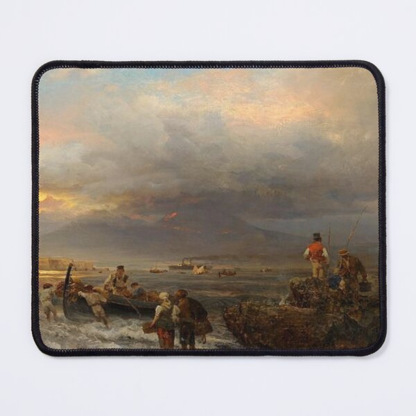 Item preview, Bay Of Naples With A View Of Mount Vesuvius designed and sold by SharonTheFirst.