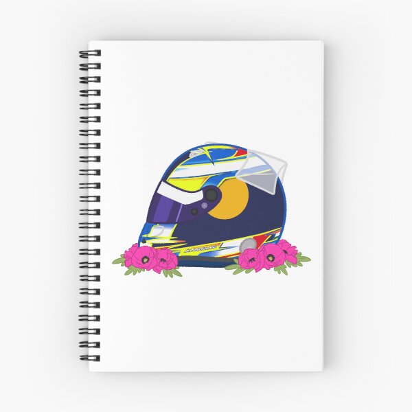 Item preview, Arvid Lindblad 2026 Helmet With Flowers  designed and sold by OriDraws.