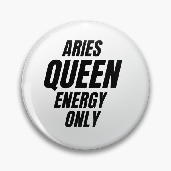 Item preview, Aries Queen Energy Only – Bold Feminine Zodiac Design, Aries Woman Gift Idea designed and sold by Aisha Creates.