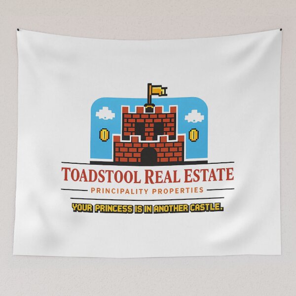 Item preview, Toadstool Real Estate Another Castle Logo designed and sold by agearb.