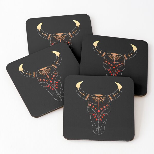 Item preview, Neon Death Glow Steer Skull Graphic designed and sold by ylodecdtv11.