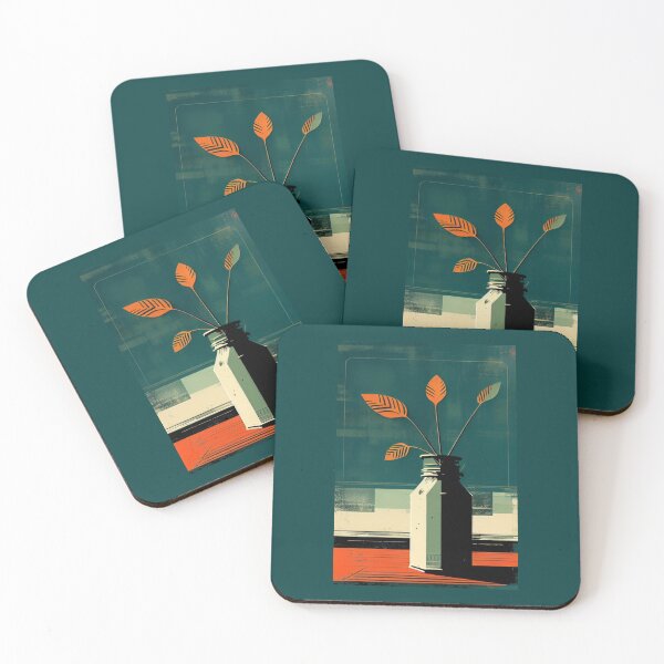 Item preview, Mid Century Modern Minimalist Botanical Illustration designed and sold by AlxVel.