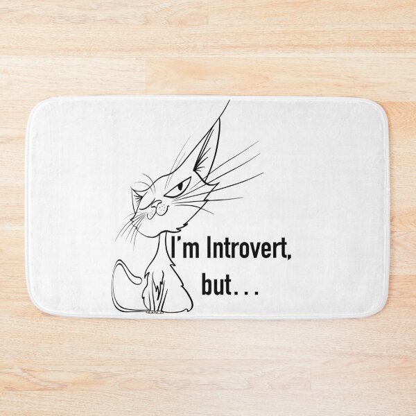Item preview, Cat introvert catlovers shirt designed and sold by Maryart8.