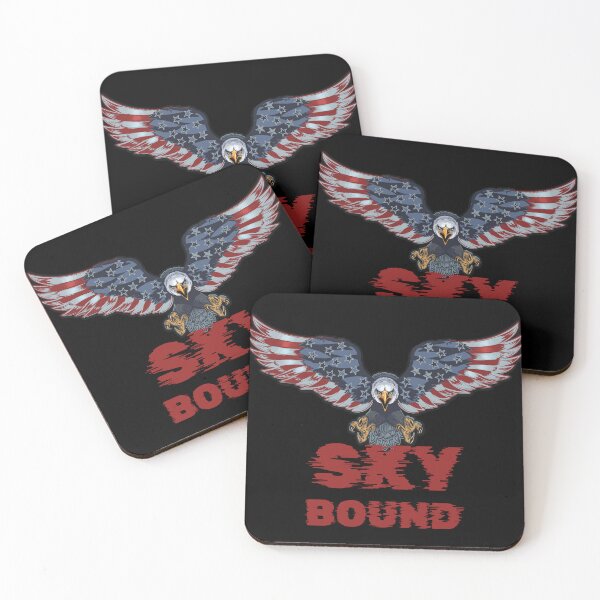 Item preview, Sky Bound - Majestic Eagle Silhouette Art designed and sold by Mini Pixel Perfect Co..