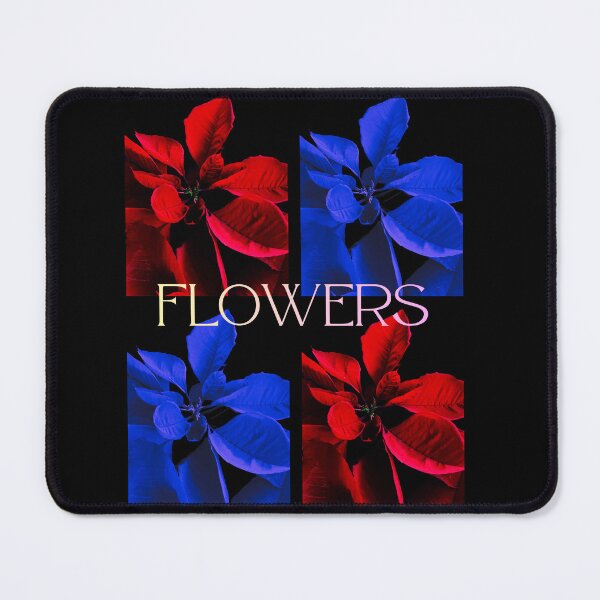 Item preview, Flowers Red Blue Leaf Design Trend 2026 designed and sold by NK Design Lab.