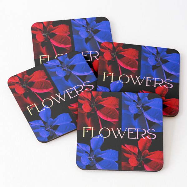 Item preview, Flowers Red Blue Leaf Design Trend 2026 designed and sold by NK Design Lab.