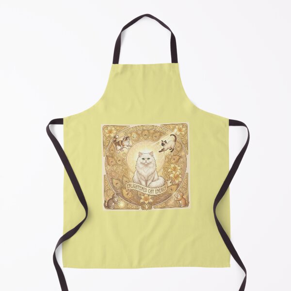 Item preview, Enlightened Cat Energy | Art Nouveau Spiritual Cat Design designed and sold by ArtNouveauCats.