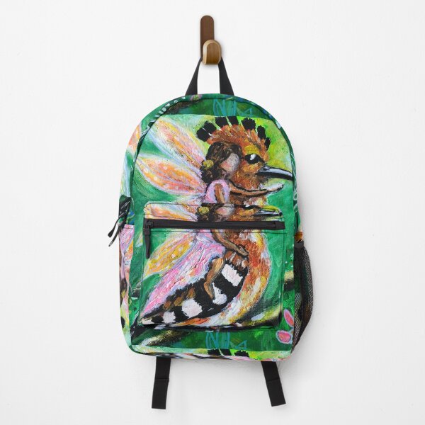 Item preview, Hoopoe Fairy Cushion Cover – Magical Bird Art for Children’s Rooms designed and sold by Nikkiart24.redbubble.com.