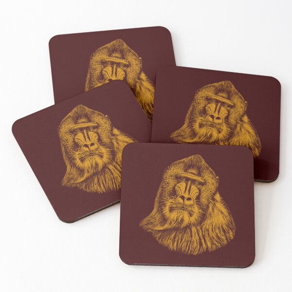 Item preview, Mandrill portrait designed and sold by Guardi71.