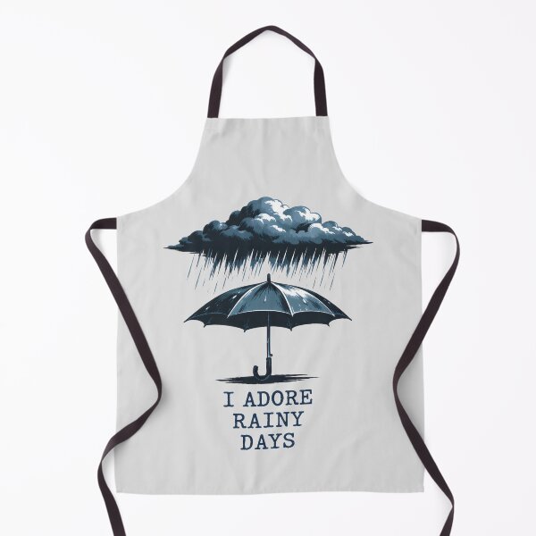 Item preview, I Adore Rainy Days Pluviophile Moody Graphic designed and sold by SplashTastic.