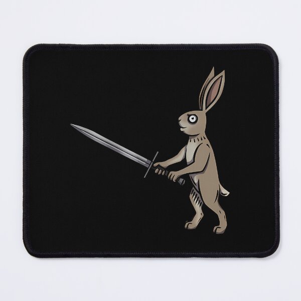 Item preview, Funny Medieval Bunny With Longsword Art designed and sold by ylodecdtv11.