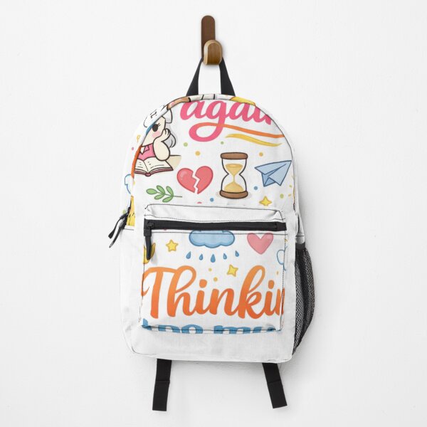 Item preview, Thinking Too Much Again Cute Aesthetic Overthinking Quote Design designed and sold by Sanika arts .