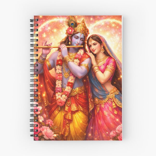 Item preview, Radha Krishna Love Aura | Divine Love Energy Art designed and sold by CosmicLotusArt.
