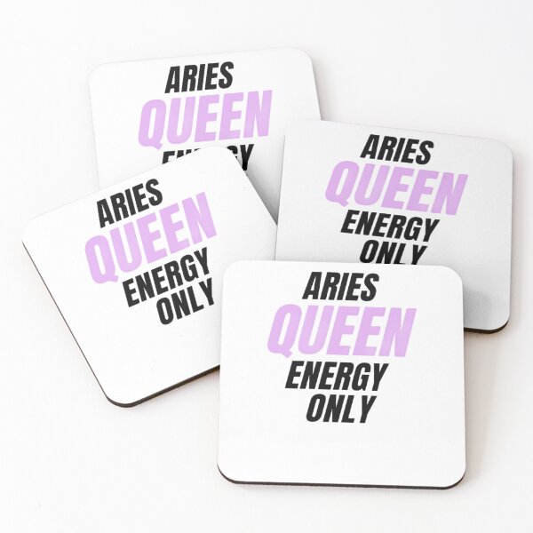 Item preview, Aries Queen Energy Only – Bold Feminine Zodiac Design, Aries Woman Gift Idea designed and sold by Aisha Creates.