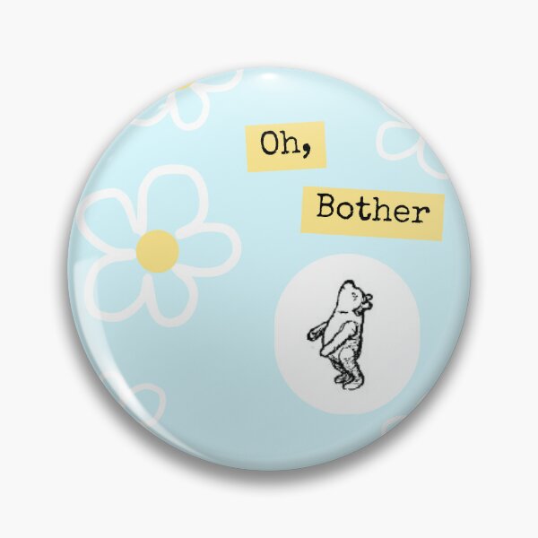 Item preview, "Oh, Bother," Winnie-the-Pooh designed and sold by PolkaDotTurtle.