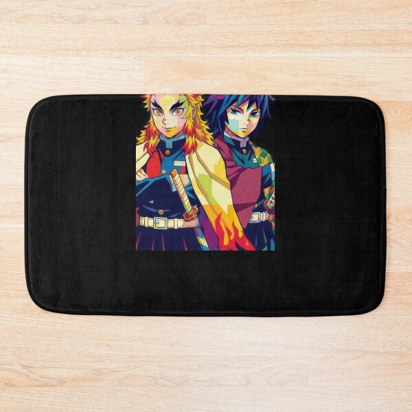 Item preview, Kyojuro Rengoku and Giyu Tomioka Pop Art designed and sold by sandrahofer-art.