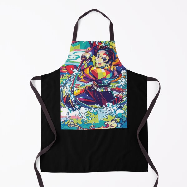 Item preview, Demon Slayer Tanjiro Kamado Pop Art designed and sold by sandrahofer-art.