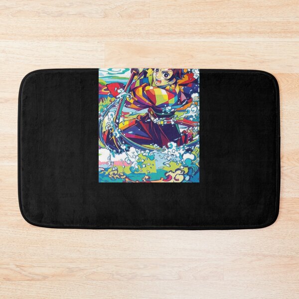 Item preview, Demon Slayer Tanjiro Kamado Pop Art designed and sold by sandrahofer-art.