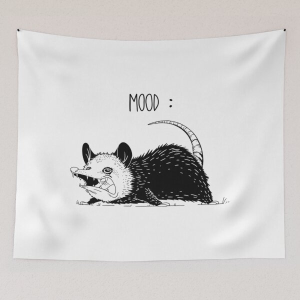 Item preview, Funny Possum Playing Banjo Silhouette Art designed and sold by ylodecdtv11.