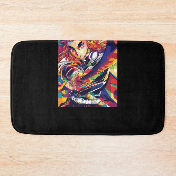Item preview, Demon Slayer Kyojuro Rengoku Pop Art designed and sold by sandrahofer-art.