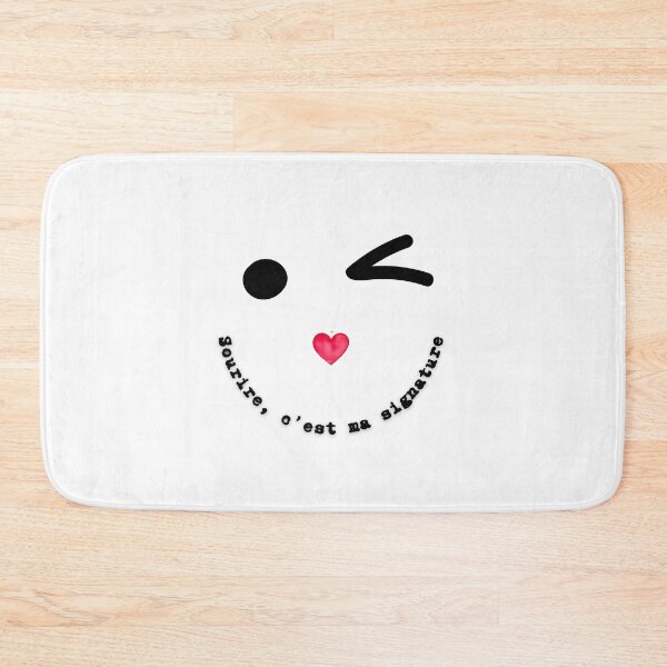 Item preview, Smiling is my signature designed and sold by Mademoiselle Bigoudis.