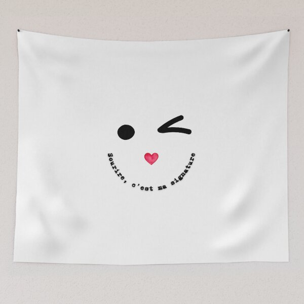 Item preview, Smiling is my signature designed and sold by Mademoiselle Bigoudis.