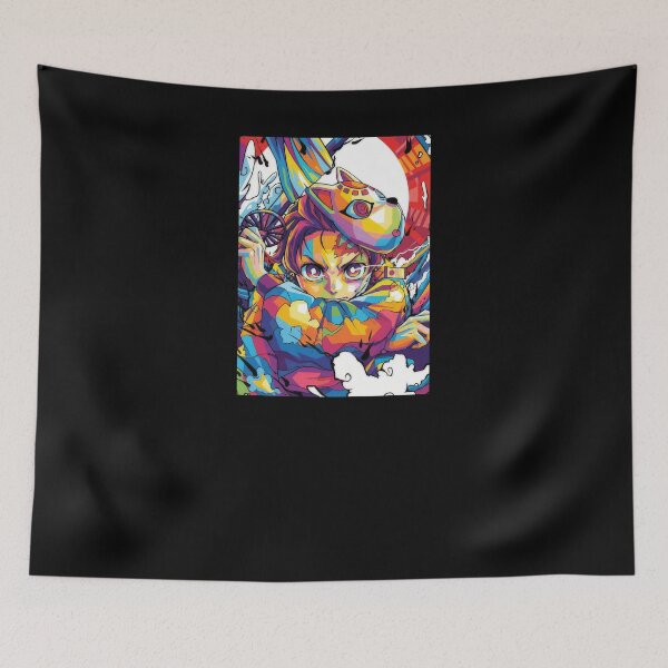 Item preview, Tanjiro Kamado Wpap Pop Art designed and sold by sandrahofer-art.