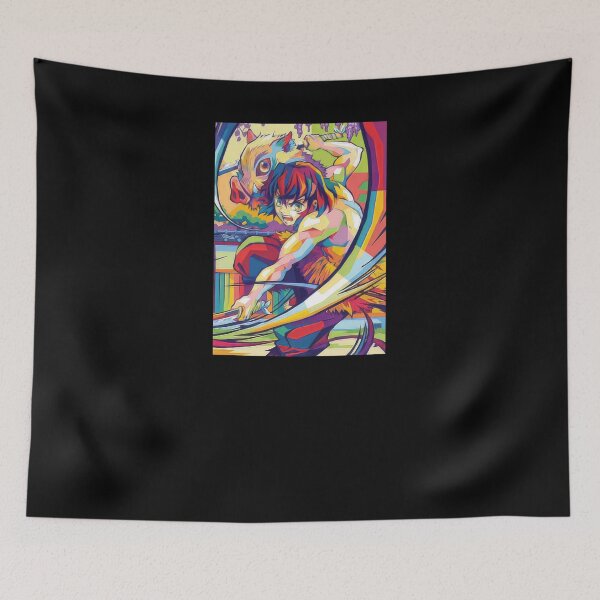 Item preview, Inosuke Hashibira Wpap Pop Art designed and sold by sandrahofer-art.