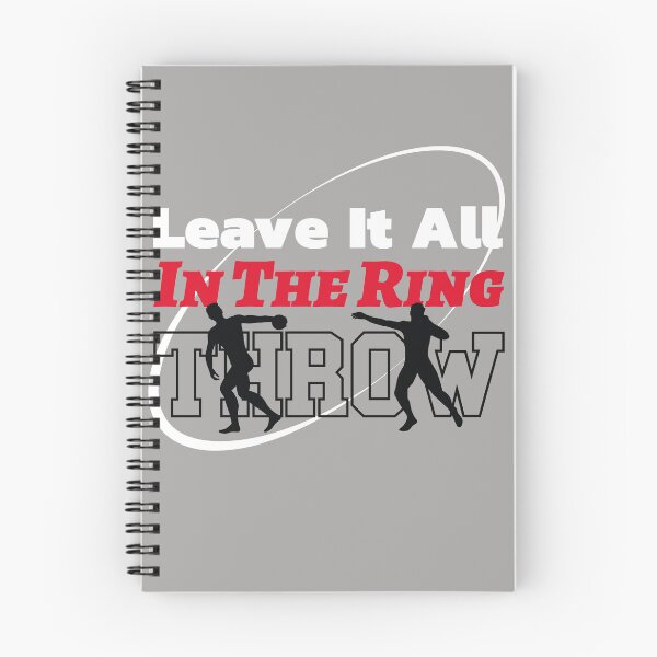 Item preview, Leave It All In The Ring Shot Put Discus Thrower Track and Field Design designed and sold by MartinTees.
