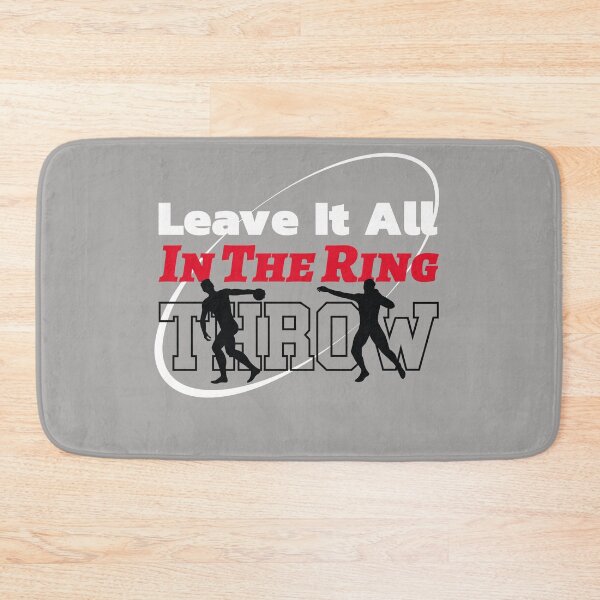 Item preview, Leave It All In The Ring Shot Put Discus Thrower Track and Field Design designed and sold by MartinTees.