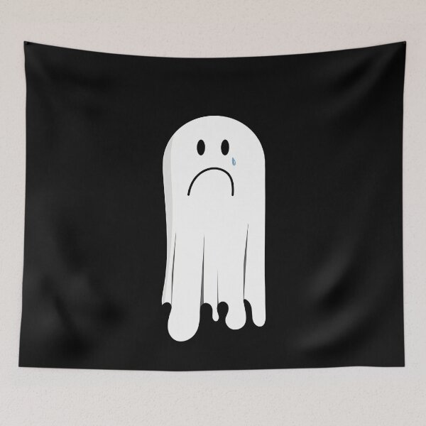Item preview, Ghosts Cry Too Sad Spooky Meme Graphic designed and sold by ylodecdtv11.