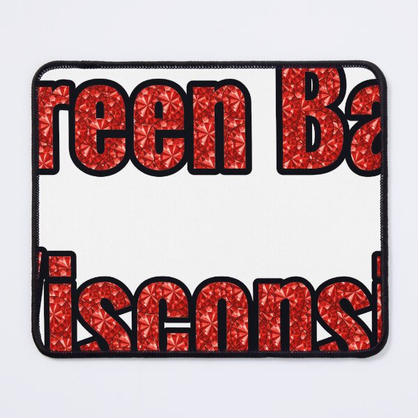 Item preview, Green Bay Wisconsin City Name With Red Rhinestone designed and sold by TheIconSmith.