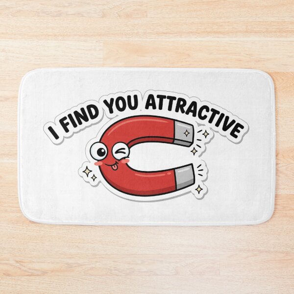 Item preview, I I Find You Attractive Funny Magnet Pun designed and sold by mancikart.