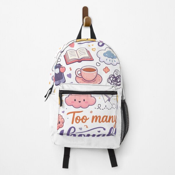 Item preview, Too Many Thoughts Cute Aesthetic Overthinking Design designed and sold by Sanika arts .