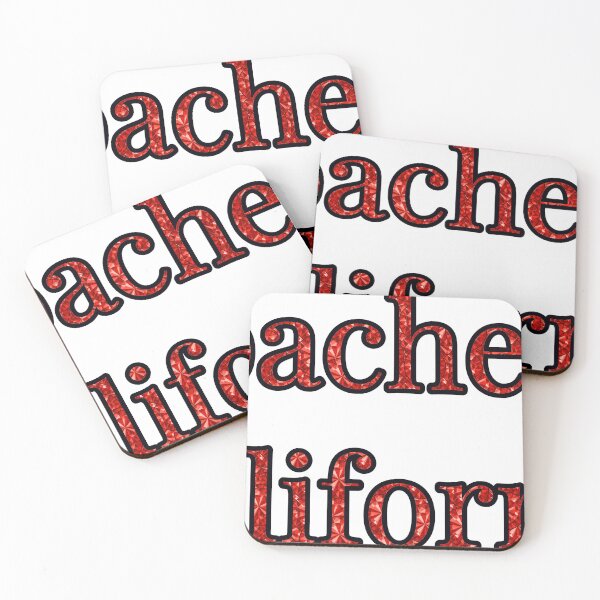 Item preview, Coachella California City Name With Red Rhinestone designed and sold by TheIconSmith.