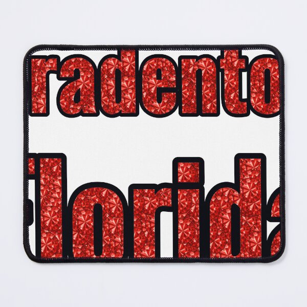 Item preview, Bradenton Florida City Name With Red Rhinestone designed and sold by TheIconSmith.