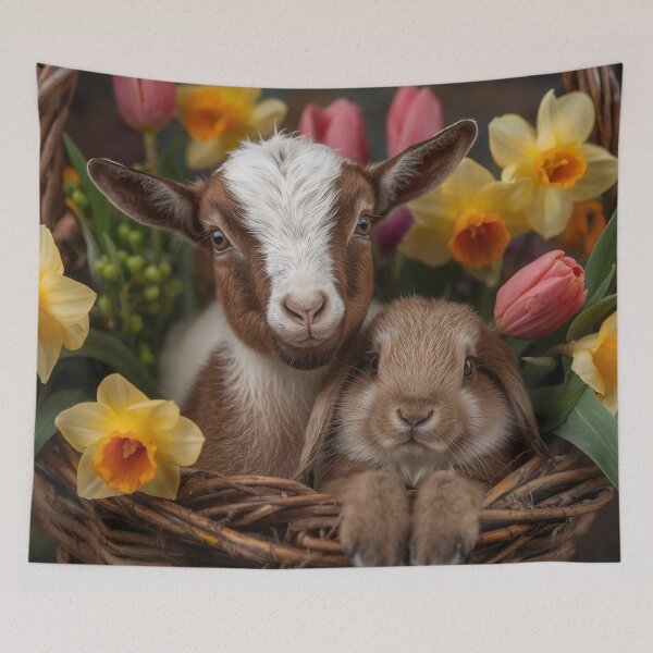 Item preview, Basket of Blossoms and Buddies designed and sold by SpazticGoat.