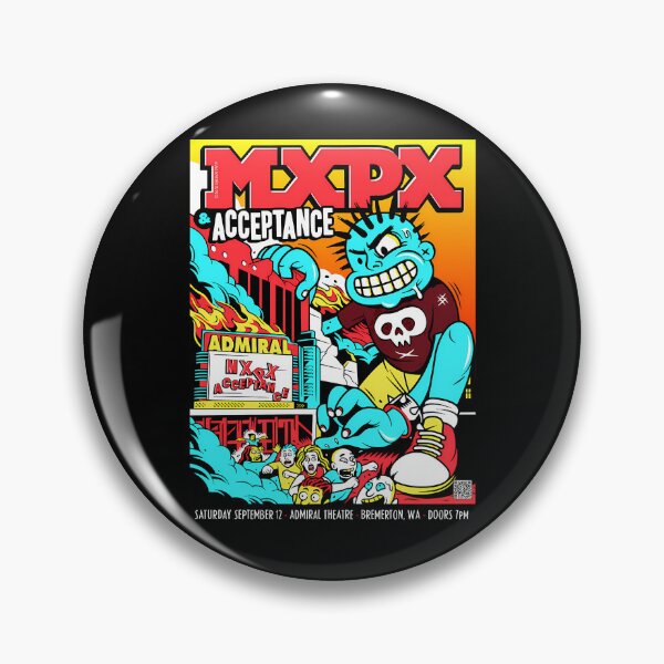 Item preview, M.x.p.x Skate Punk On Fire At Admiral Theater designed and sold by TALEROX.