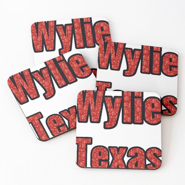 Item preview, Wylie Texas City Name With Red Rhinestone designed and sold by TheIconSmith.