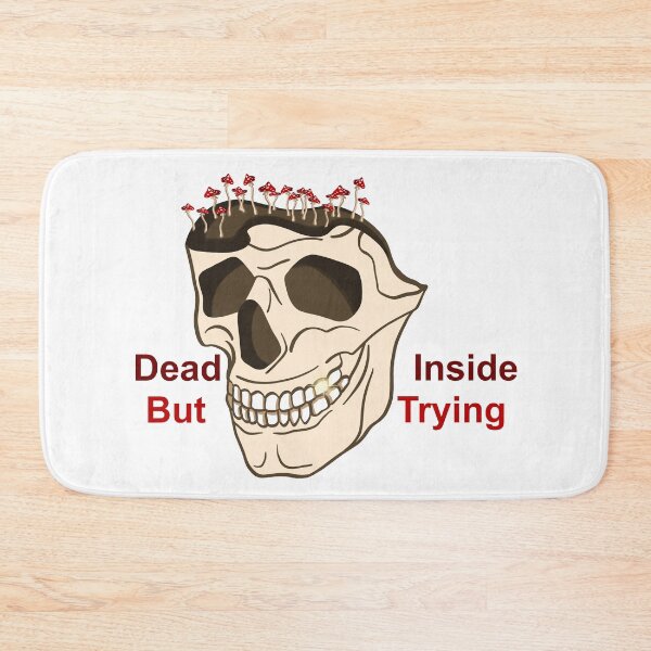 Item preview, Dead inside mushrooms designed and sold by Maryart8.