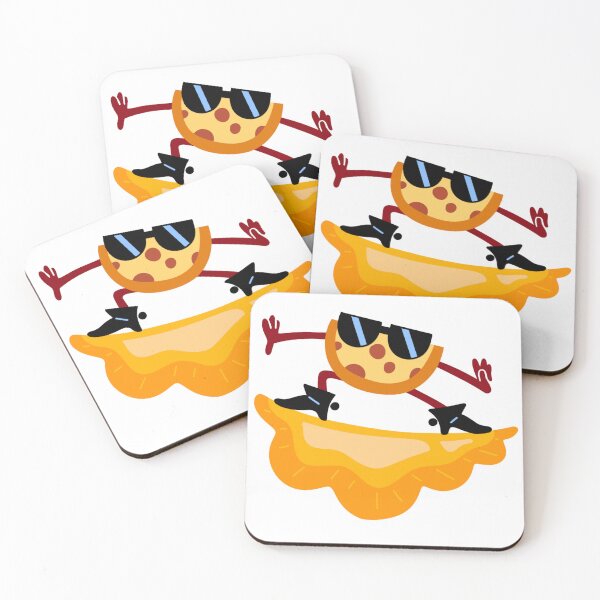 Item preview, Dancing Pizza with Sunglasses Funny Meme Cartoon Design designed and sold by HER-WAY.