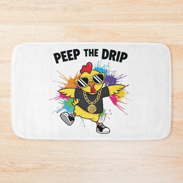 Item preview, FUNNY hip hop easter Peep the Drip designed and sold by Uglyandcute.