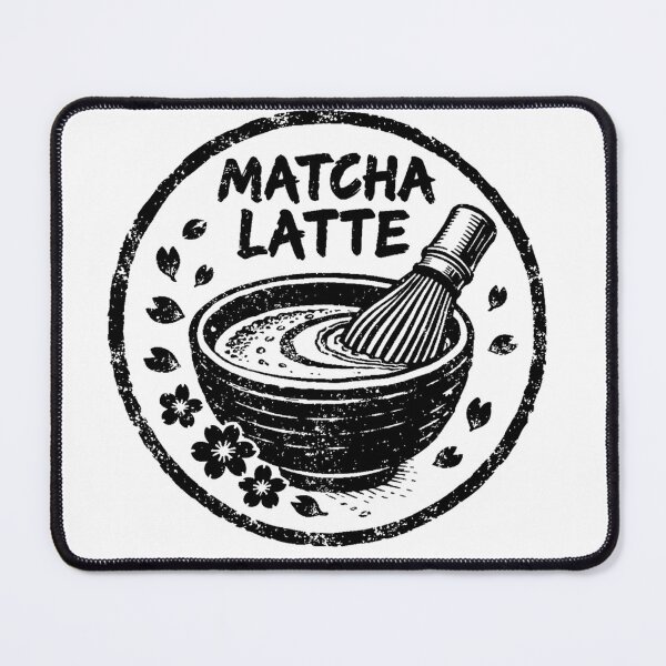 Item preview, Matcha Latte designed and sold by BrewmarkStudio.