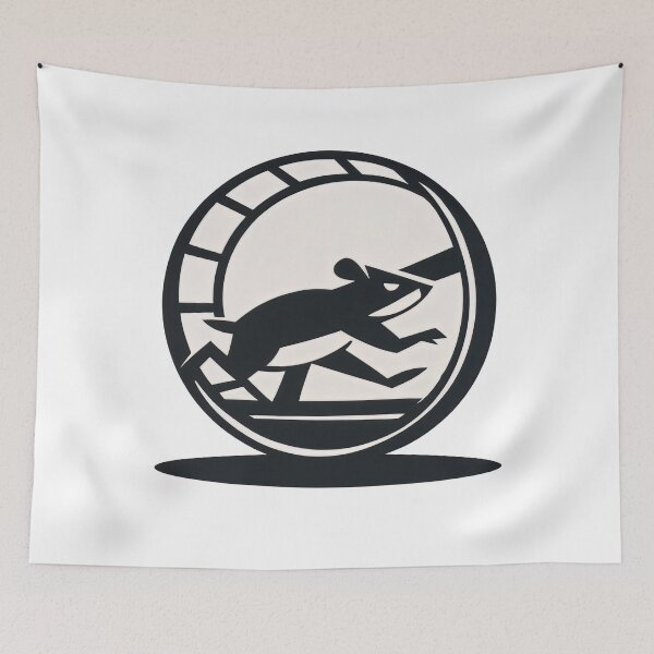 Item preview, Hamster Wheel – Endless Cycle designed and sold by ForeverPrintsOK.
