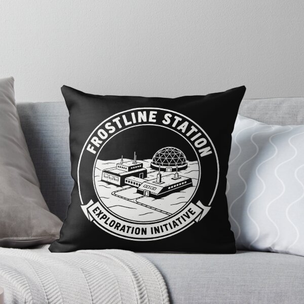 Item preview, Frostline Station – Arctic Exploration Initiative Retro Badge designed and sold by Ramkumar2025.