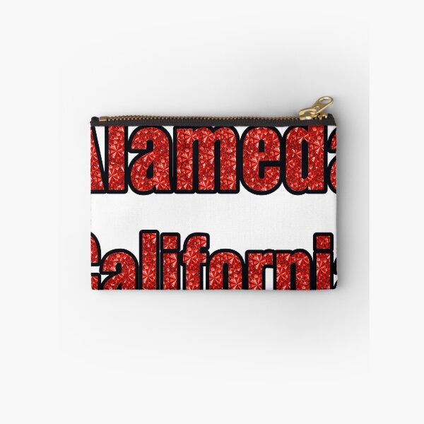 Item preview, Alameda California City Name With Red Rhinestone designed and sold by TheIconSmith.