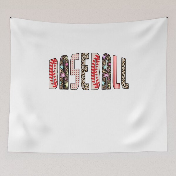 Item preview, Leopard Baseball , Tis The Season designed and sold by vintagearttee.