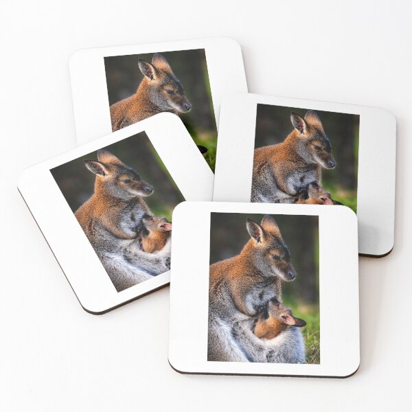 Item preview, Mother's Love - Wallaby and Joey designed and sold by Tammigrafie.