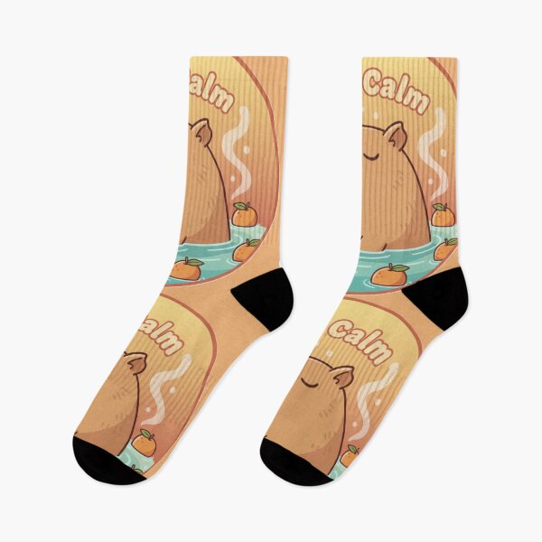 Item preview, Capybara Chill Society Shirt – Cute Capybara Hot Spring “Stay Calm” Design – Kawaii Relaxing Animal Aesthetic – Cozy Winter Onsen Tee designed and sold by Ditstyle.