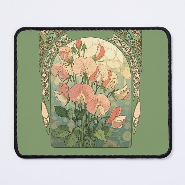 Item preview, Sweet Pea Birth Month Flower Vines designed and sold by taiche.